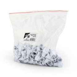 Osłonka na wtyk RJ45 100 sztuk/biała | PartsPC.pl
