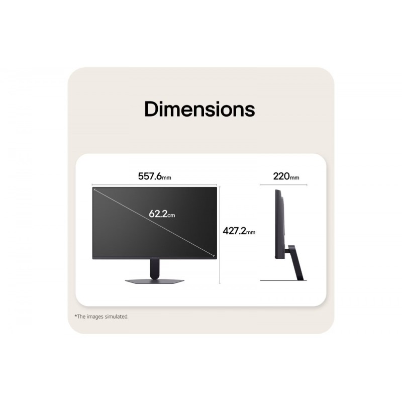 Monitor LG 25" UltraGear 25G523B-B IPS FHD 200Hz 2xHDMI DP | PartsPC.pl