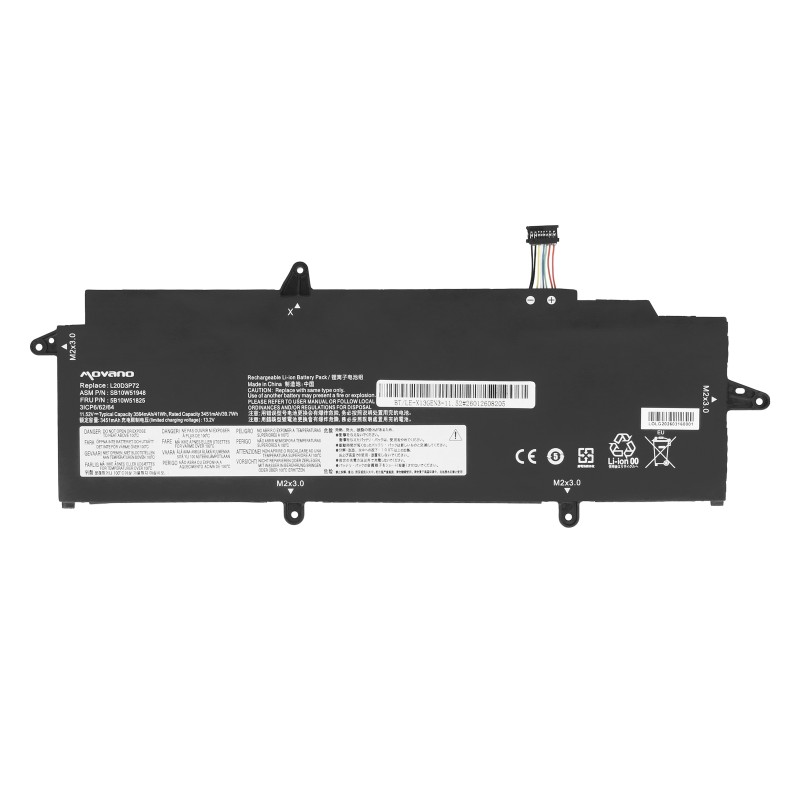 Bateria Movano do Lenovo Thinkpad X13 GEN 3 - 11.52V | PartsPC.pl