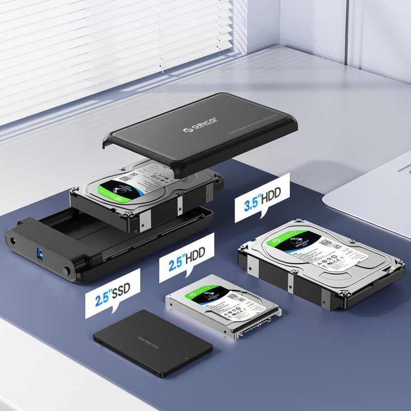 Orico Obudowa na dysk SATA 3,5'' / 2,5'', HDD/SSD, 5Gbps, US… | PartsPC.pl