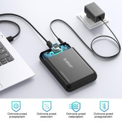 Orico Obudowa na dysk SATA 3,5'' / 2,5'', HDD/SSD, 5Gbps, US… | PartsPC.pl
