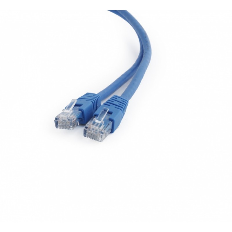 Gembird Patch cord Kat.6 UTP 0.5m niebieski | PartsPC.pl