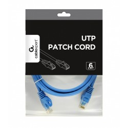 Patch cord Kat.6 UTP 2m niebieski | PartsPC.pl