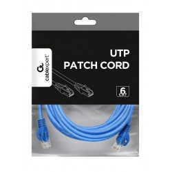 Gembird Patch cord Kat.6 UTP 3m niebieski | PartsPC.pl