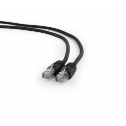 Patch cord Kat.6 UTP 2m czarny | PartsPC.pl