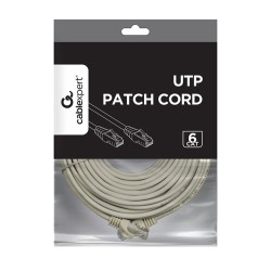 Gembird Patch cord Kat.6 UTP 10m szary | PartsPC.pl