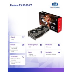 Sapphire Technology Karta graficzna Radeon RX 9060 XT NITRO+… | PartsPC.pl