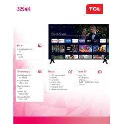 TCL Telewizor QLED 32 cale 32S4K | PartsPC.pl