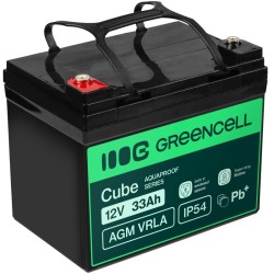 Akumulator AGM VRLA 12V 33Ah IP54 | PartsPC.pl