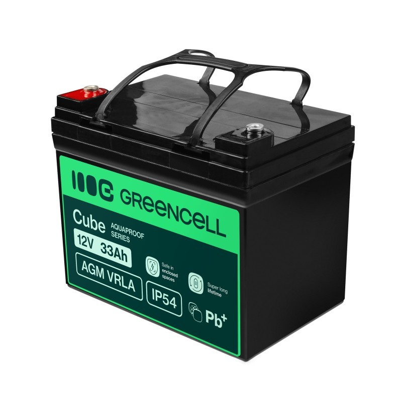 Akumulator AGM VRLA 12V 33Ah IP54 | PartsPC.pl