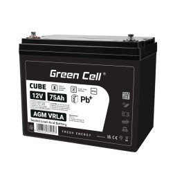 Akumulator AGM VRLA 12V 75Ah IP54 | PartsPC.pl