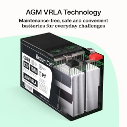 Akumulator AGM VRLA 12V 75Ah IP54 | PartsPC.pl