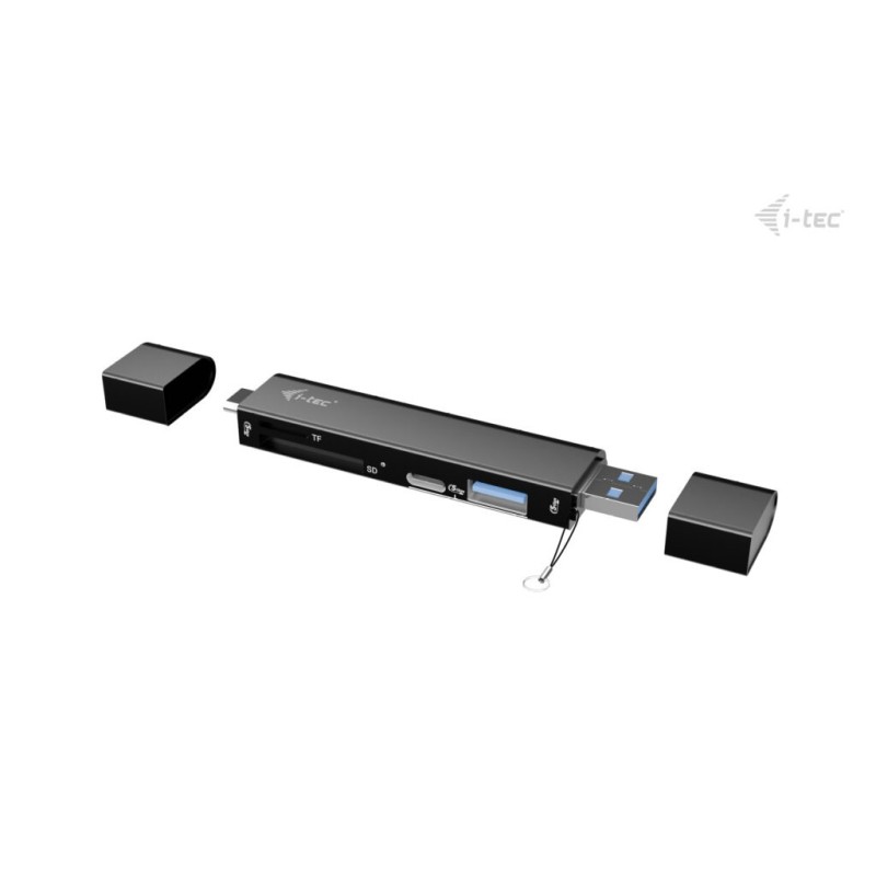 Czytnik kart USB-C/USB-A Dongle SD TF 2xUSB | PartsPC.pl