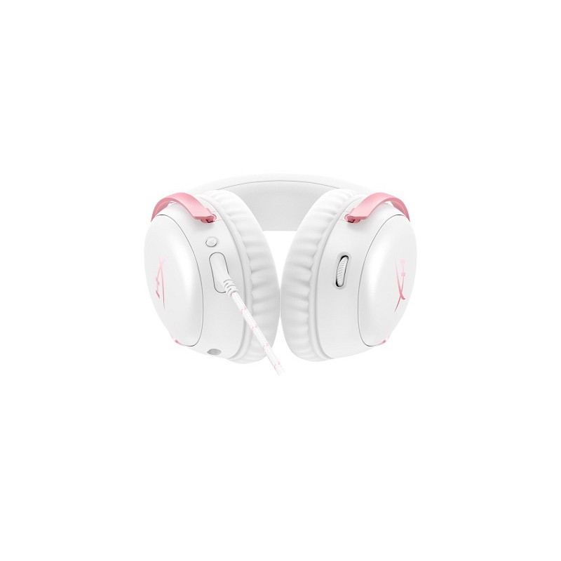 Zestaw słuchawkowy Cloud III Gaming Headset biały/różowy - 9… | PartsPC.pl
