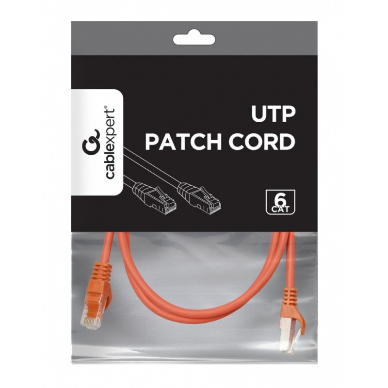 Patch cord Kat.6 UTP 2m czerwony | PartsPC.pl