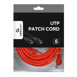 Gembird Patch cord Kat.6 UTP 3m czerwony | PartsPC.pl