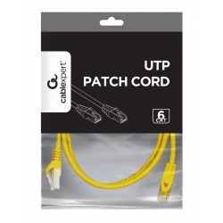 Gembird Patch cord Kat.6 UTP 2m żółty | PartsPC.pl