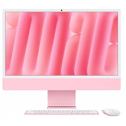 iMac 24 cale: M4 8/8, 16GB, 256GB SSD - Różowy | PartsPC.pl