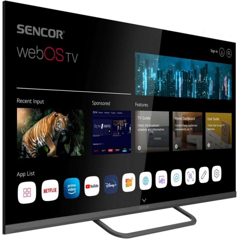 Telewizor LED 32 cale SLE 32S840TCSB Smart webOS WiFi Blueto… | PartsPC.pl