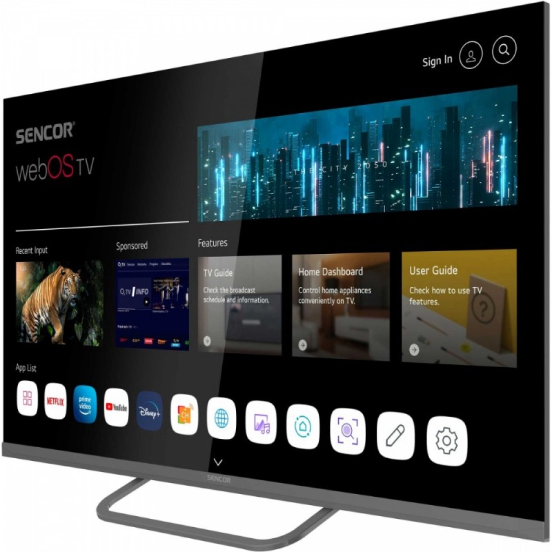 Telewizor LED 32 cale SLE 32S840TCSB Smart webOS WiFi Blueto… | PartsPC.pl