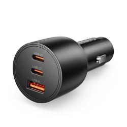 Orico Ładowarka samochodowa PD 165W, 2 x USB-C, USB-A