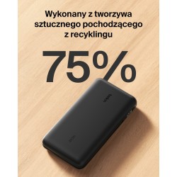 Belkin UltraCharge Pro Powerbank do laptopa, 25 000 mAh, 2x USB-C 140W, USB-A