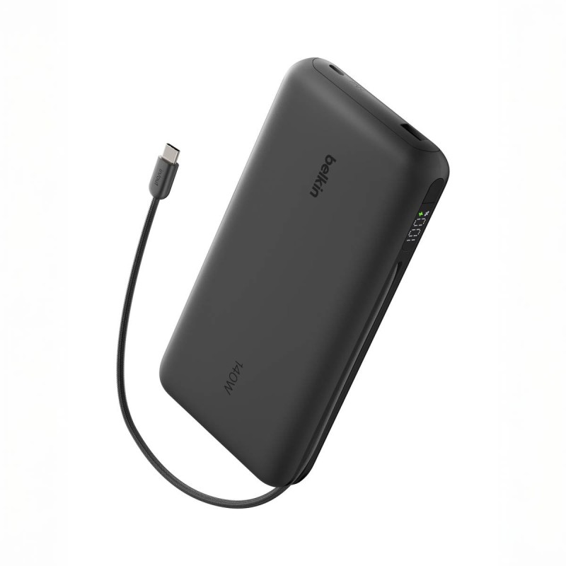 Belkin UltraCharge Pro Powerbank do laptopa, 25 000 mAh, 2x USB-C 140W, USB-A
