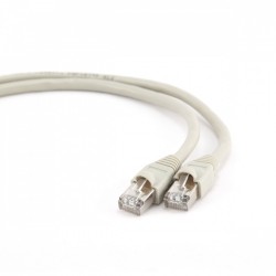 Patch cord kat.6 miedź UTP 0.5m szary | PartsPC.pl