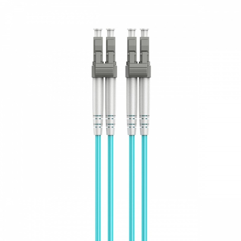 Kabel światłowodowy wielomodowy duplex OM4 50/125,LC/LC,10m | PartsPC.pl