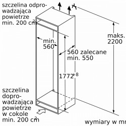 Chłodziarko-zamrażarka KIN86ADD0 | PartsPC.pl