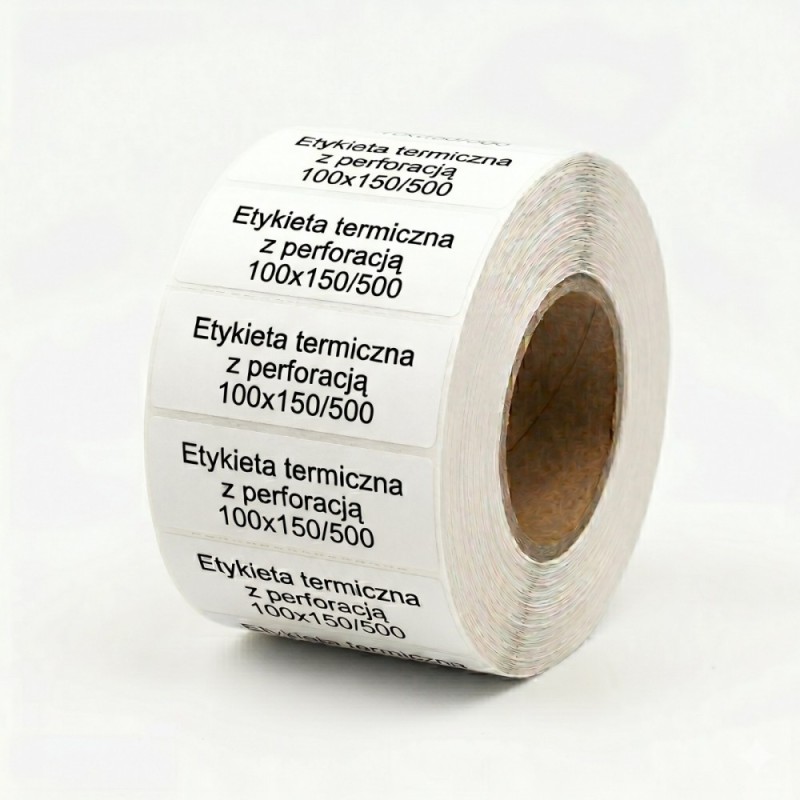 Etykieta termiczna 100x150/500 24 sztuki karton | PartsPC.pl