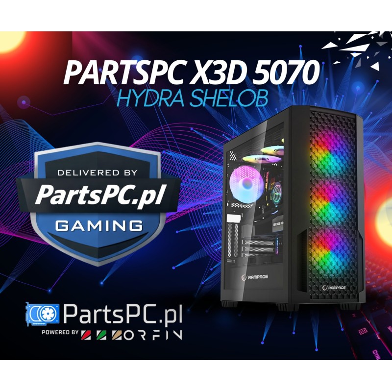 PartsPC X3D 5070 Hydra Shelob - dodatkowe ujęcie