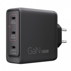 Ładowarka Multi-port USB-C 100W GaN 40AW100BEU | PartsPC.pl
