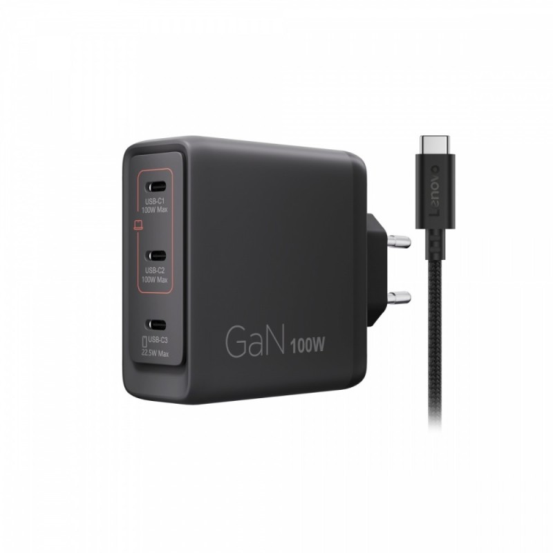 Ładowarka Multi-port USB-C 100W GaN 40AW100BEU | PartsPC.pl
