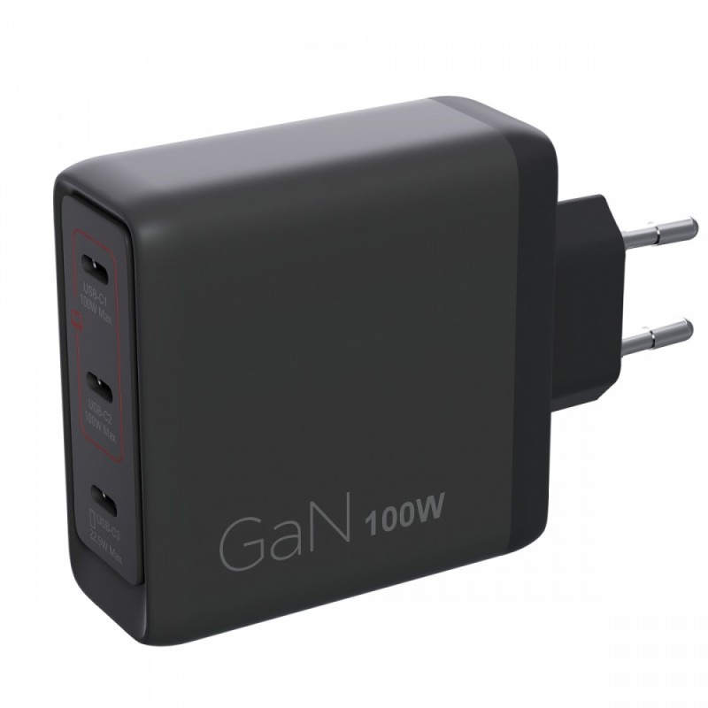 Ładowarka Multi-port USB-C 100W GaN 40AW100BEU | PartsPC.pl