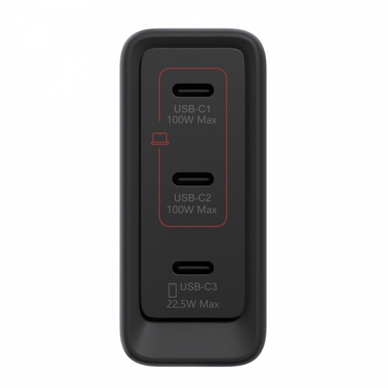 Ładowarka Multi-port USB-C 100W GaN 40AW100BEU | PartsPC.pl