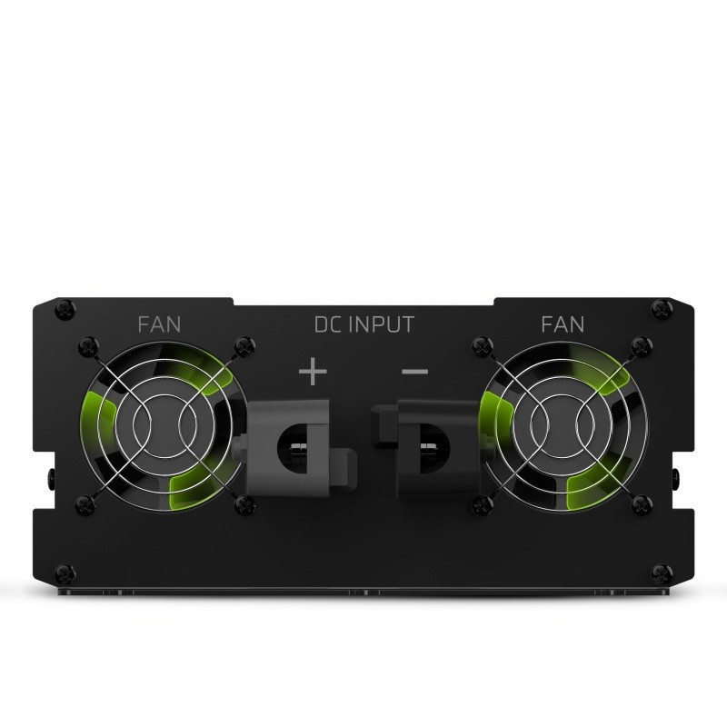 Green Cell Przetwornica 12V/230V 1500W/3000W Mod sinus | PartsPC.pl