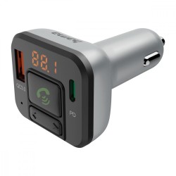 Transmiter FM z bluetooth i ładowarką 20W | PartsPC.pl