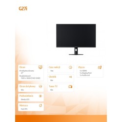 XIAOMI Monitor gamingowy G27i 2026 OM4FF-EU | PartsPC.pl
