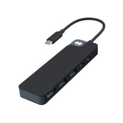 Hub Flex 5 Port USB-C Czarny | PartsPC.pl