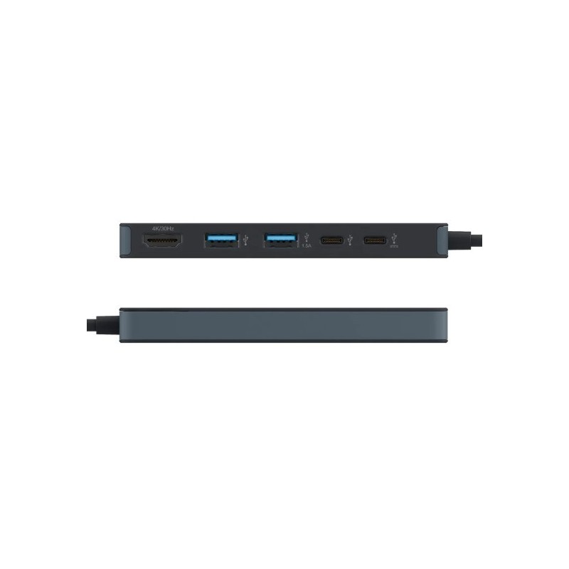 Hub Flex 5 Port USB-C Czarny | PartsPC.pl