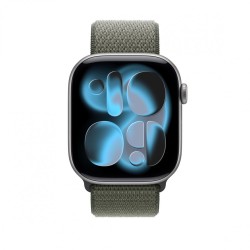 Opaska sportowa w kolorze zieleni lasu do koperty 46 mm | PartsPC.pl