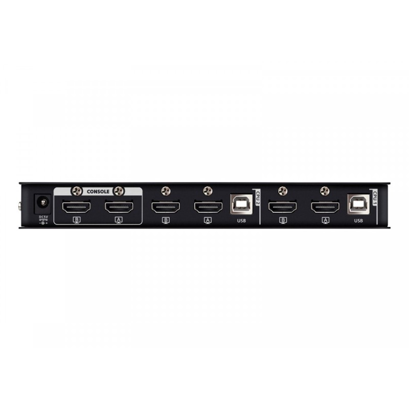 Przełącznik 2-Port USB 4K HDMI DualDisplay KVMP | PartsPC.pl