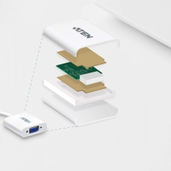 Adapter DisplayPort do VGA | PartsPC.pl