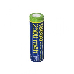 Akumulator litowo-jonowy typ 18650 (10C), 3.7V, 2500mAh z pł… | PartsPC.pl