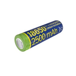 Akumulator litowo-jonowy typ 18650 (10C), 3.7V, 2500mAh z pł… | PartsPC.pl