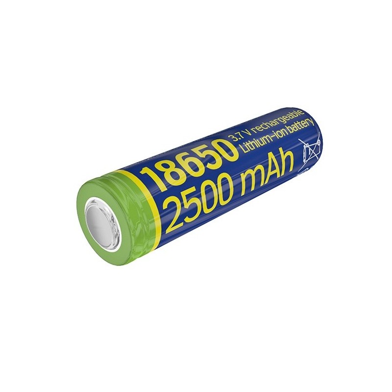 Akumulator litowo-jonowy typ 18650 (10C), 3.7V, 2500mAh z pł… | PartsPC.pl