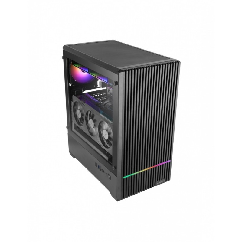 Obudowa MARS MC-QUANTUM Czarna ATX 4xFan | PartsPC.pl