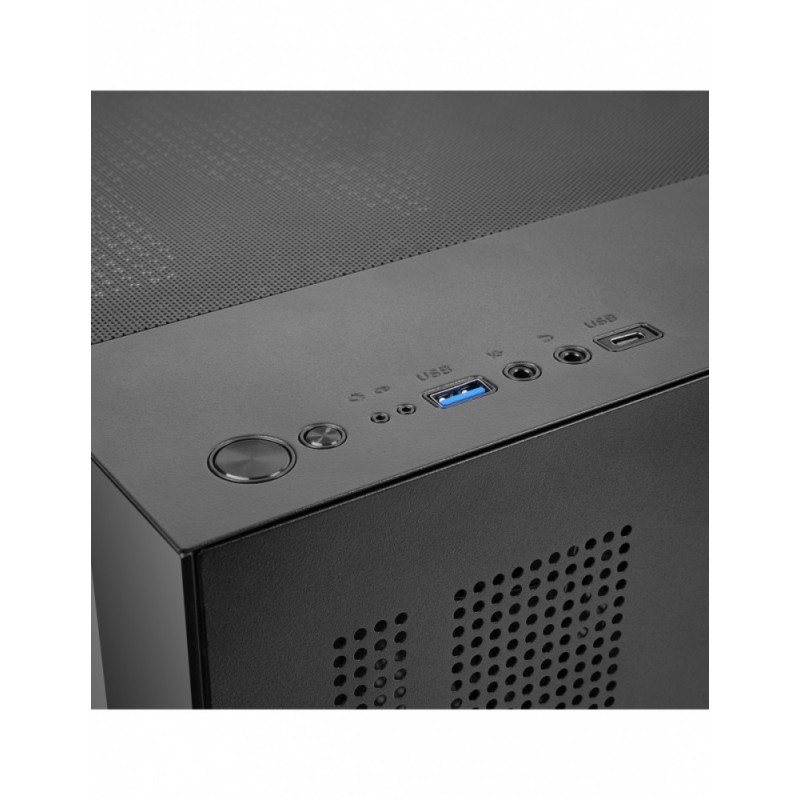Obudowa MARS MC-CUBE 1xARGB mATX black | PartsPC.pl