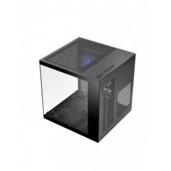 Obudowa MARS MC-CUBE 1xARGB mATX black | PartsPC.pl